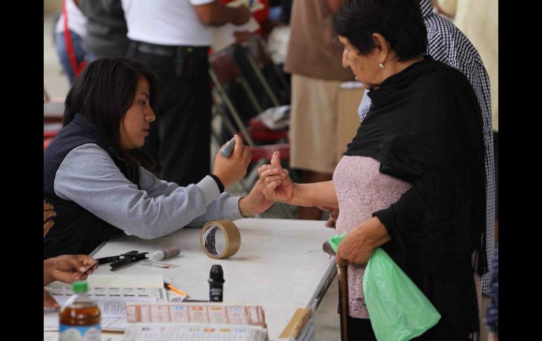 Debido a los resultados reñidos, el tricolor impugnará la elección en algunos municipios y distritos. NTX / ARCHIVO