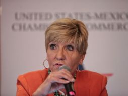 Betsy Price, alcaldesa de Fort Worth, comenta que Norteamérica es un mercado global y no piensan cerrar esas puertas. EFE / S. Gutiérrez