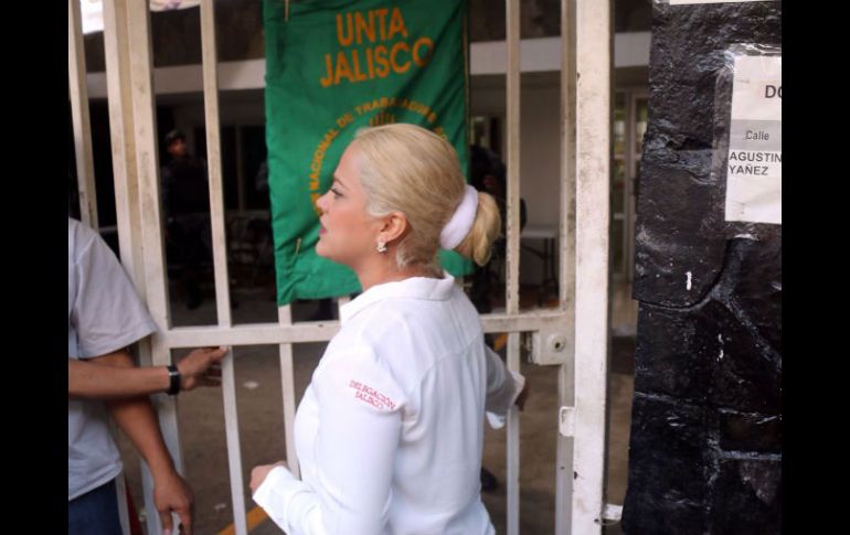 La delegada estatal de Sedesol, Gloria Rojas Maldonado, aclara que buscan salvaguardar la seguridad de sus empleados. ESPECIAL /