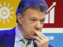 Santos afirma que ya se han desactivado algunos de los paros del país. AP / ARCHIVO