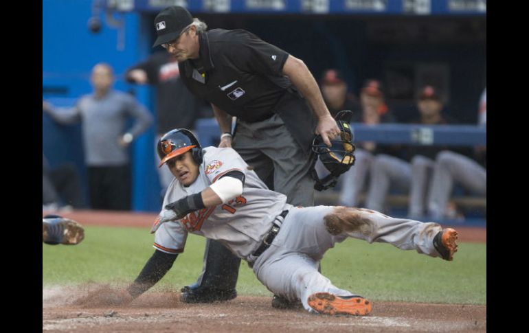 Machado recibió una suspensión de cuatro encuentros por lanzarse hacia el montículo e iniciar la riña al golpear en la cara a Ventura. AP / C. Young