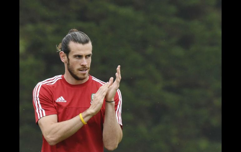 El jugador buscará hacer un buen partido junto a sus compañeros de la Selección galesa. AFP / D. Meyer