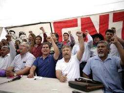 Ya han sido detenidos siete líderes de la CNTE, desde el año pasado; rechacen que se trate de presos políticos. SUN / I. Stephens