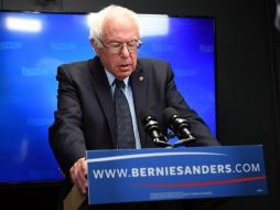 Sanders menciona que deben seguir con el trabajo de crear el EU que puede llegar a ser. AP / M. McClain