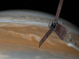 La sonda se preparará para entrar en la órbita de Júpiter el próximo 4 de julio, a 800 millones de kilómetros del Sol. AP / Space Journey to Jupiter
