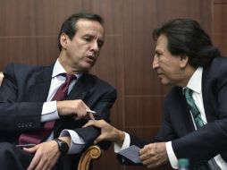 Jorge Quiroga señala que es inaudito que el gobierno venezolano vete la participación de la oposición. AFP / M. Ngan