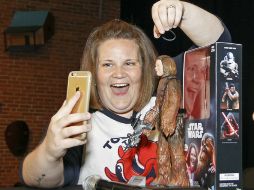 Mamá Chewbacca ha recibido más de 420 mil dólares en regalos. AP / S. Milne