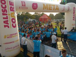 ''Corriendo con Papá'' es la tercera carrera del Serial Jalisco Corre impulsado por el Code Jalisco. TWITTER / @codejalisco