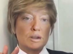 Qué pasaría si Donald Trump tuviera genes latinos...escribe Salma en la publicación. INSTAGRAM / salmahayek