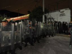 En la revisión de este lunes participaron 500 policías estatales, entre ellos, 21 de la tropa de la Sedena. SUN / ARCHIVO