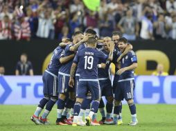 Argentina llega al partido más importante del torneo continental tras vencer en las seminifinales a EU, con marcador de 4-0. EFE / D. Fernández