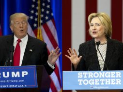 Según Trump, Clinton es ''quizás la persona más corrupta en jamás haber buscado la Presidencia de Estados Unidos''. AP / ARCHIVO