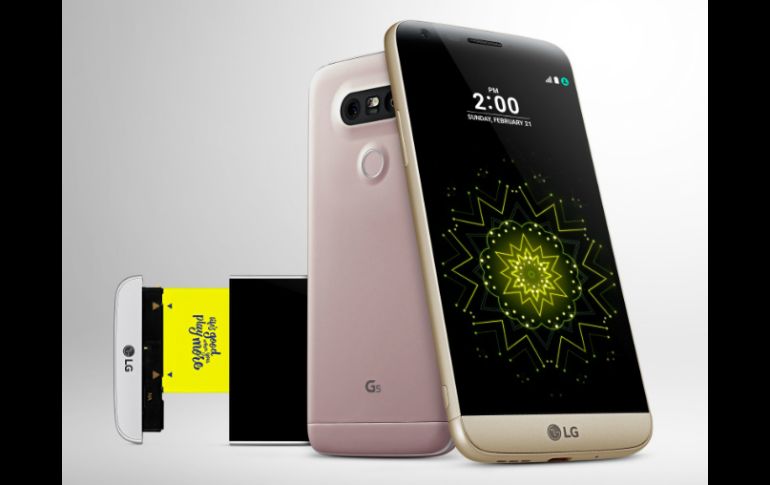 Este celular fue reconocido como el mejor dispositivo en el Mobile World Congress de Barcelona. ESPECIAL / lg.com