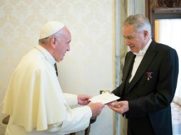 Luego de que ninguna de las partes quiso ceder, Philippe Zeller ya es el embajador de Francia en El Vaticano. AFP /
