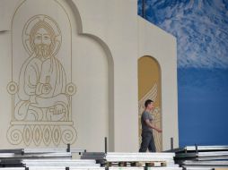 Aunque los católicos son una pequeña minoría en el país, los armenios en general parecen encantados de que Francisco los visite. AFP / A. Nemenov