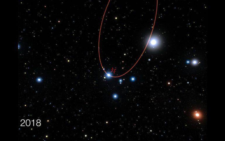 Las fotos son obtenidas gracias a GRAVITY, un potente y novedoso instrumento. ESPECIAL / www.eso.org