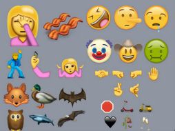 Otros personajes son un 'emoji' mentiroso, los dedos cruzados y el tocino. ESPECIAL / emojipedia.org