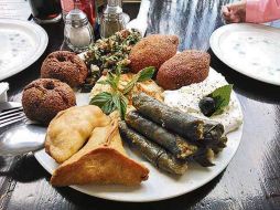 En la imagen: Platillo Sahen Muchacal de Beirut. ESPECIAL / CORTESÍA