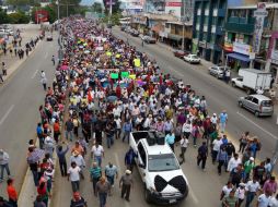 El mensaje fue emitido después de que el fin de semana ocho personas murieron y más de cien resultaron heridas. SUN / E. Hernández