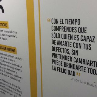 Buenos Aires homenajea a Borges con citas falsas