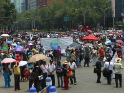 Al levantarse el bloqueo se retiraron también los escombros y barricadas. SUN / ARCHIVO