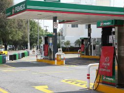 El 90% de las gasolineras de esa entidad se encuentra en desabasto total, indican. EL INFORMADOR / ARCHIVO