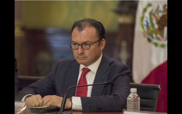 Luis Videgaray, secretario de Hacienda y Crédito Púbico.  /