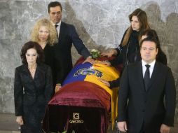 El Gobernador Aristóteles Sandoval alaba la personalidad del ex gobernador fallecido la noche del sábado. EL INFORMADOR / R. Tamayo