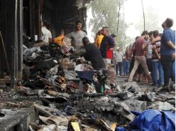 El evento suscitó la indignación de los bagdadíes. Se produjo en el barrio de Karrada, de mayoría chiita. NTX / K. Dawood