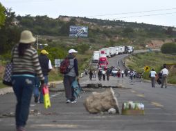 El enfrentamiento entre policías y manifestantes en Nochixtlán dejó ocho muertos. SUN / ARCHIVO