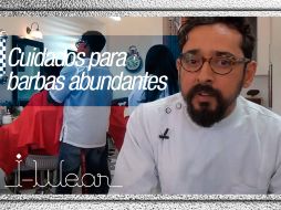 Adrián García nos da algunos tips de cuidado de las barbas. EL INFORMADOR /