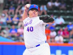 Bartolo Colón. El lanzador dominicano de los Mets estará en su cuarto Juego de Estrellas. AFP / M. Stobe