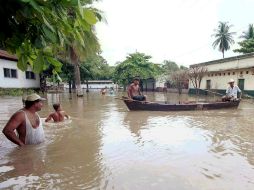La época de lluvias en Guatemala comienza en mayo y termina en noviembre y cada año deja una estela de muertos. AFP / ARCHIVO