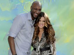 Infidelidades y drogas marcaron la unión entre el ex basquetbolista y la hermana de Kim Kardashian. AP / ARCHIVO