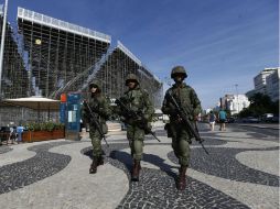 Los agentes informan que no encontraron explosivos en su casa ni en los alrededores. EFE / M. Sayao