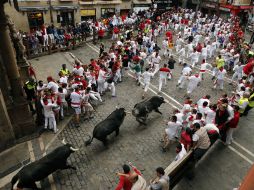 El recorrido estuvo marcado por un importante descenso de temperatura y una menor afluencia de participantes. EFE / J. Urdioz