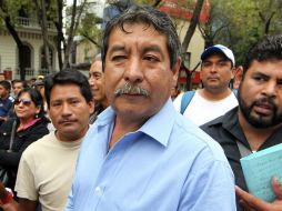 Rubén Núñez, líder de la disidencia magisterial en Oaxaca, está acusado de lavado de dinero y de recursos de procedencia ilícita. NTX / ARCHIVO