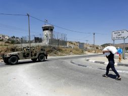 Palestina vive momentos tensos por la constante irrupción de tropas israelíes. EFE / A. Al Hashlamoun
