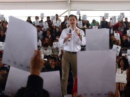 Nuño Mayer reconoció que la Reforma Educativa ha generado expectativas y enojos en el magisterio. NTX / G. Salas