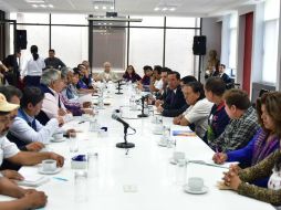 Ayer miércoles la primera mesa de negociación política terminó sin acuerdos. EFE / ARCHIVO