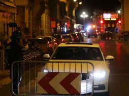 Un camión se estrelló contra la multitud y siguió avanzando una distancia de dos kilómetros. AFP / V. Hache