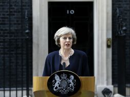 May recuerda que Reino Unido se encuentra en un nivel de alerta ''severo''. AP / K. Wigglesworth