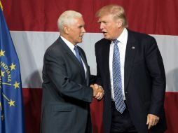 Mike Pence, de 57 años, es un conocido intransigente en asuntos sociales como el aborto y el matrimonio gay. AFP / T. Katopodis