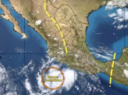 Su presencia generará intervalos de chubascos fuertes con tormentas puntuales muy fuertes en Jalisco. YOUTUBE / smnmexico