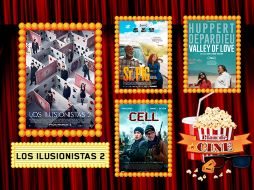 Estos son algunos de los estrenos que llegarán a la cartelera este fin de semana. ESPECIAL /