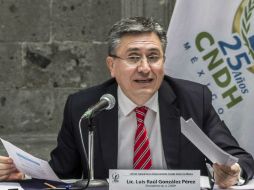 Luis Raúl González Pérez señaló que hasta ayer lunes, la Policía Federal le ha dado informes sobre los hechos del 19 de junio. SUN / ARCHIVO