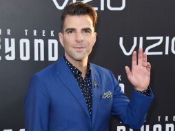 No puedo imaginar un mejor lugar para el estreno que la Comic-Con, dijo el actor Zachary Quinto en la alfombra roja. AP / J. Strauss