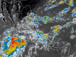 El SMN advirtió que 'Frank' puede provocar tormentas intensas y chubascos en al menos seis estado. TWITTER / @conagua_clima