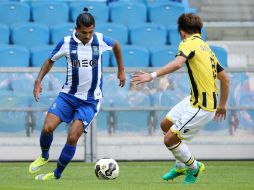 Al '79, el sonorense empató con un zurdazo cruzado y después André Silva estableció el resultado definitivo al '83. TWITTER / @FCPorto