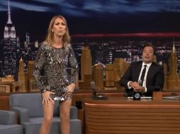 La cantante también emuló los movimientos de la intérprete de 'Work'. YOUTUBE / The Tonight Show Starring Jimmy Fallon